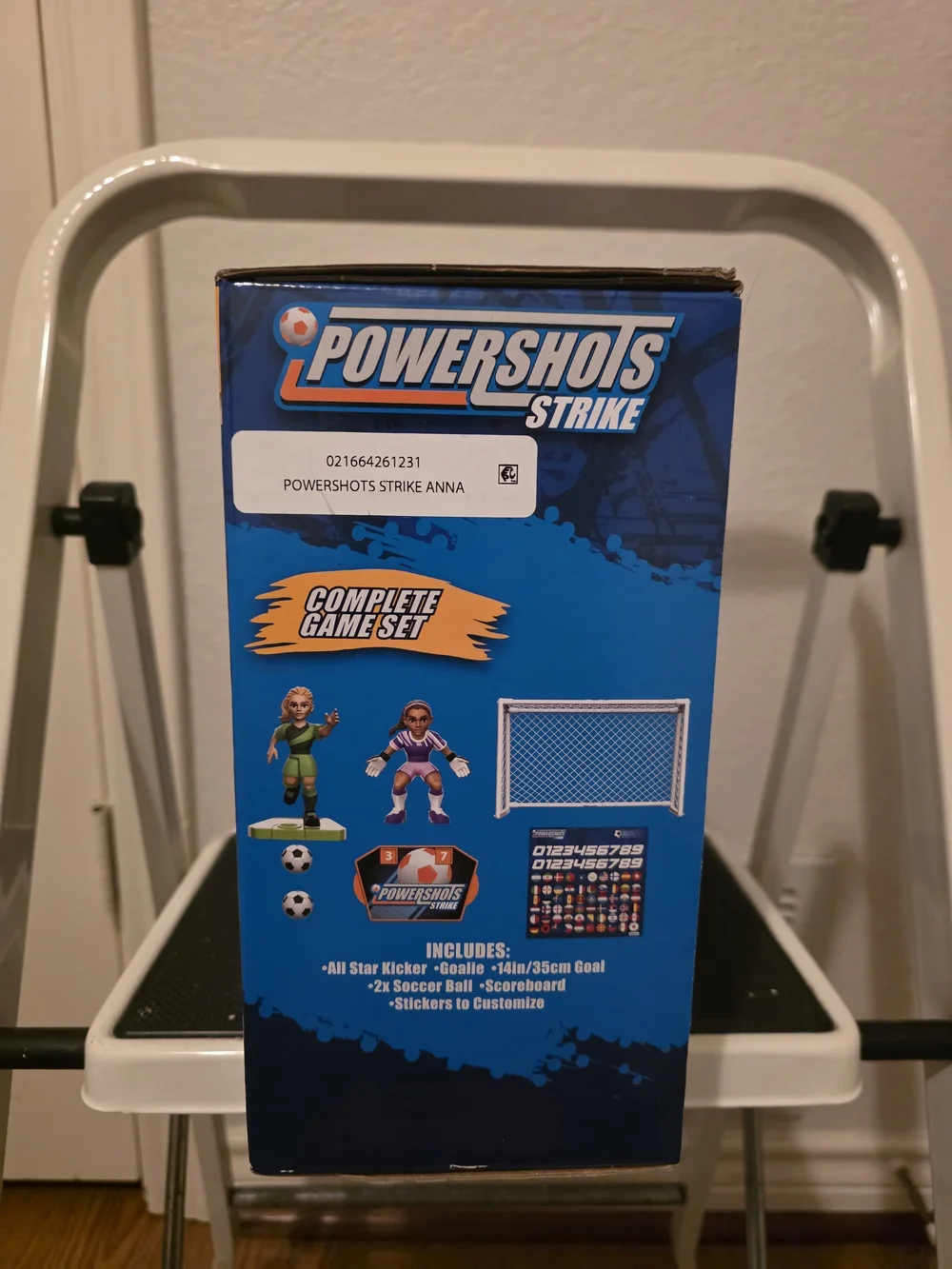 PowerShots Strike Green Soccer Action Figure Playset